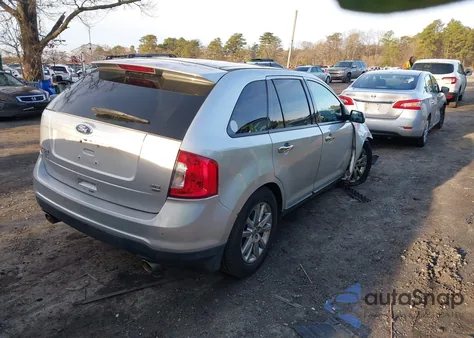 2011 Ford Edge Sel из США, поврежденный, VIN 2FMDK4JC9BBB57826